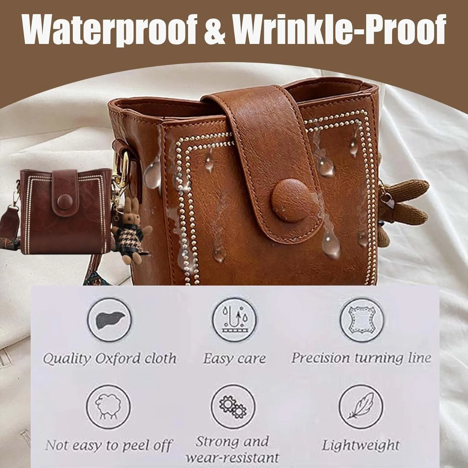 Bootara Bucket Bag With Adjustable Wider Shoulder Strap, 2025 New Bootara Vintage Bucket Bag, Womens Cross Body Bags