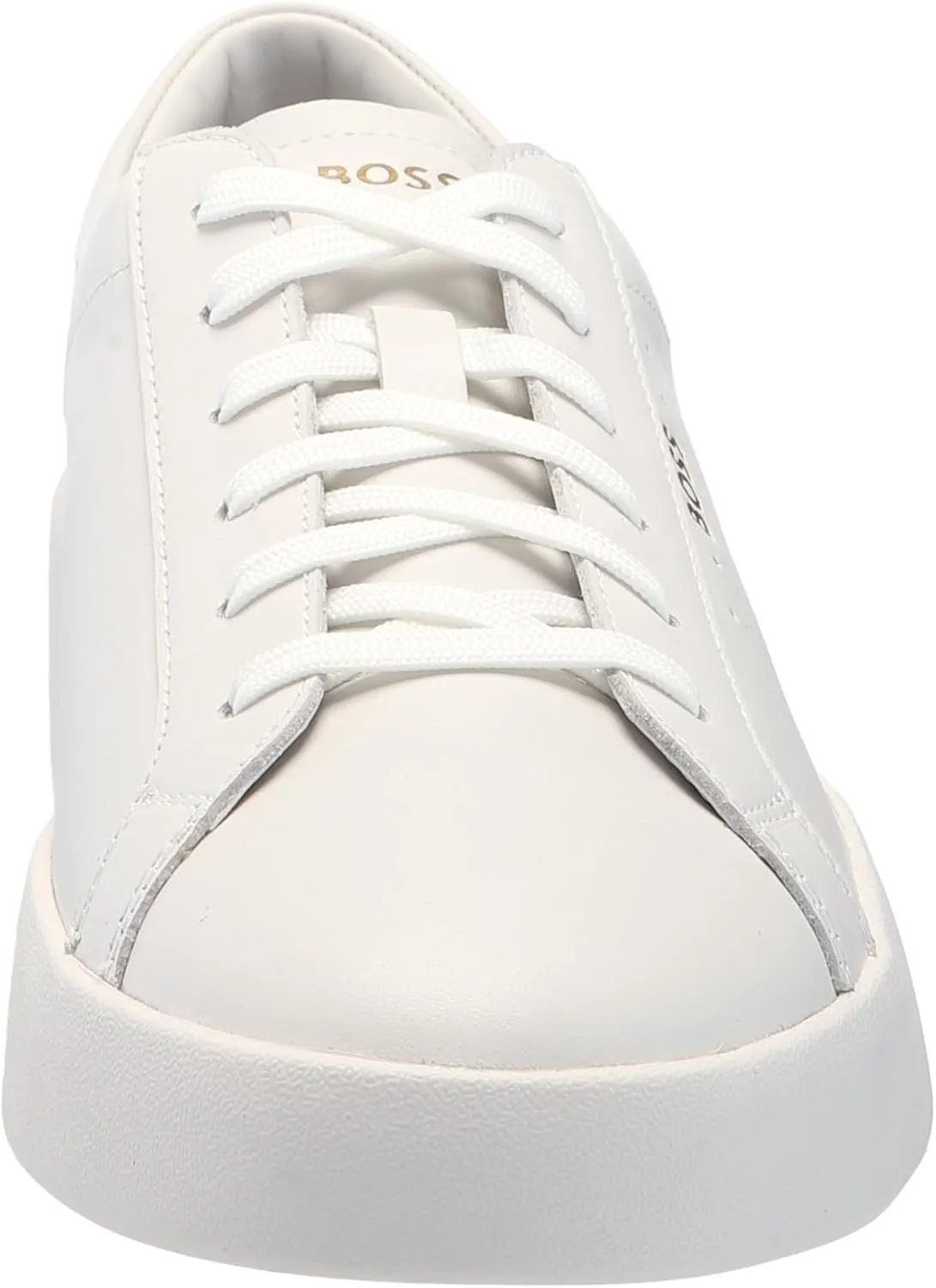 BOSS Men's Belwar Smooth Leather Low Top Sneaker