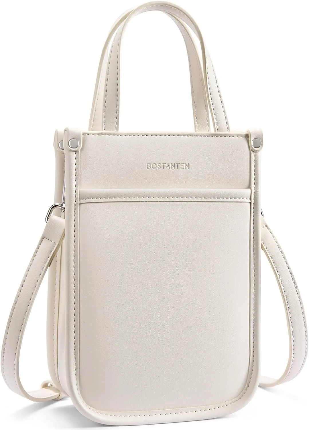 BOSTANTEN Small Crossbody Purse for Women Mini Tote Bag Top Handle Shoulder Bag Compact Handbags with Adjustable Strap