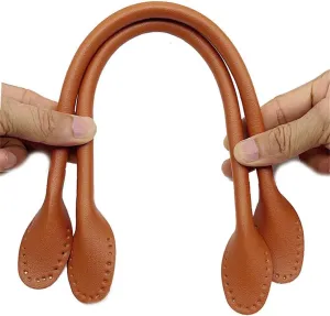 Brown Leather Carry Handle Bag Accessories Handle Strap Can Be Hand Sewn