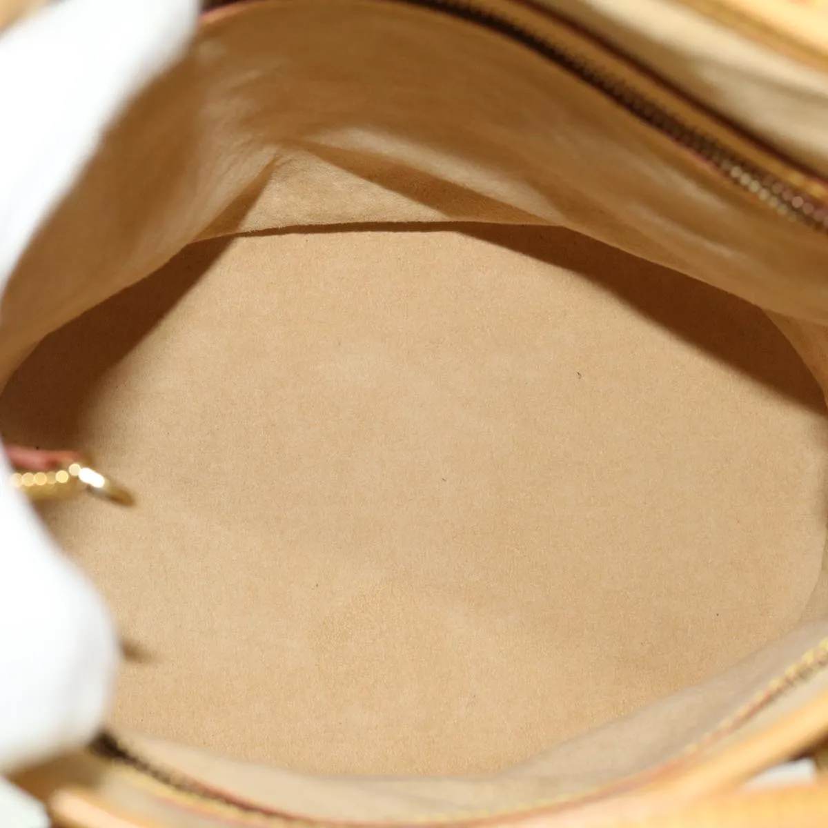 Bucket Bag Tan Leather