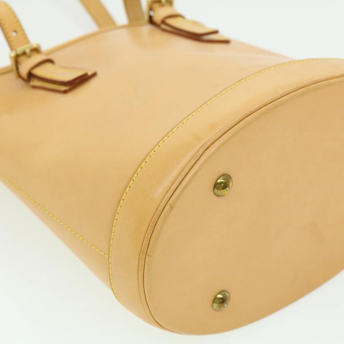 Bucket Bag Tan Leather