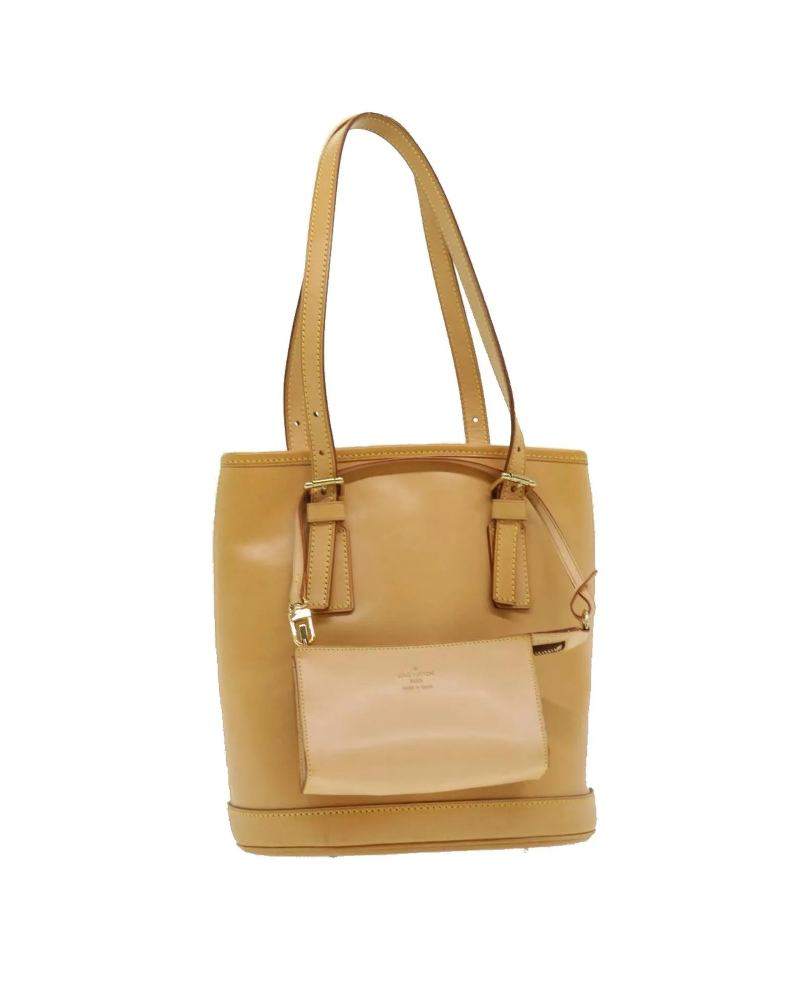 Bucket Bag Tan Leather