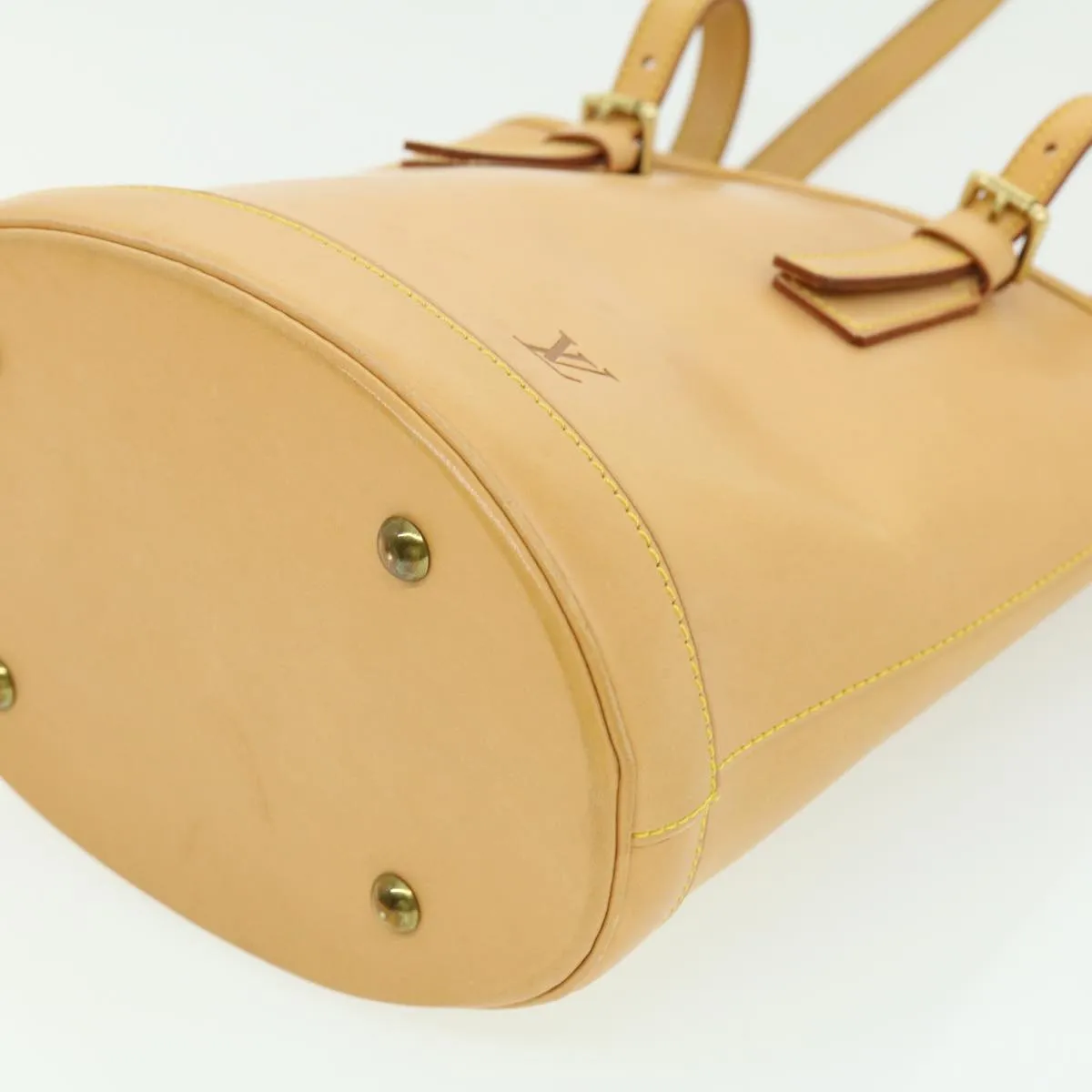 Bucket Bag Tan Leather