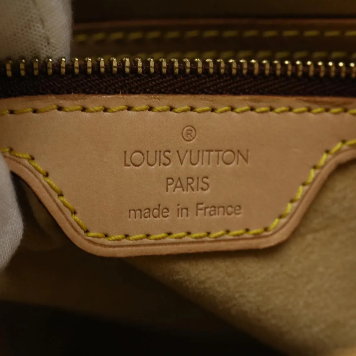 Bucket Bag Tan Leather