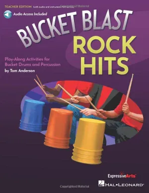 Bucket Blast: Rock Hits (Book/Online Audio) Paperback – July 1, 2022