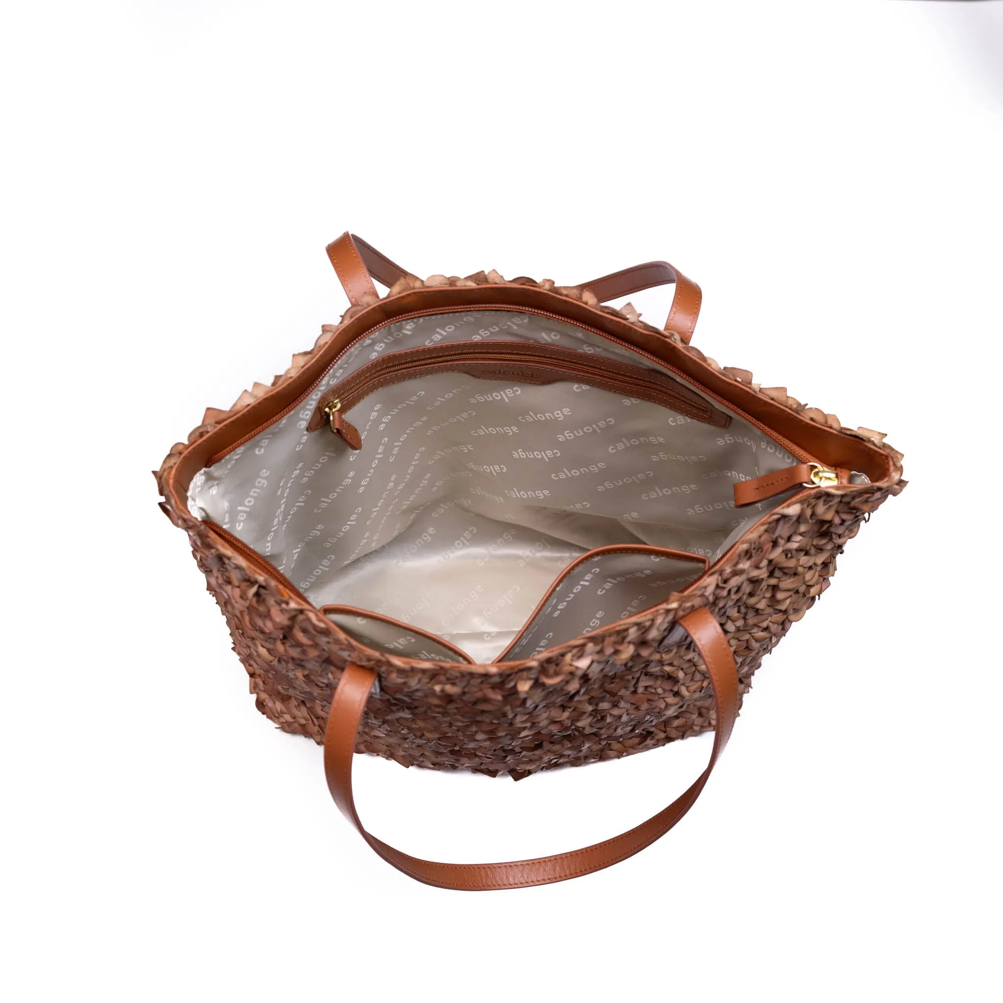 CA 1560 - TOTE BAG - TAN V1