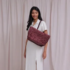 CA 1577/NH - TOTE BAG- BERRY