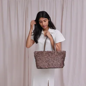 CA 854 - TOTE BAG - DARK MAUVE