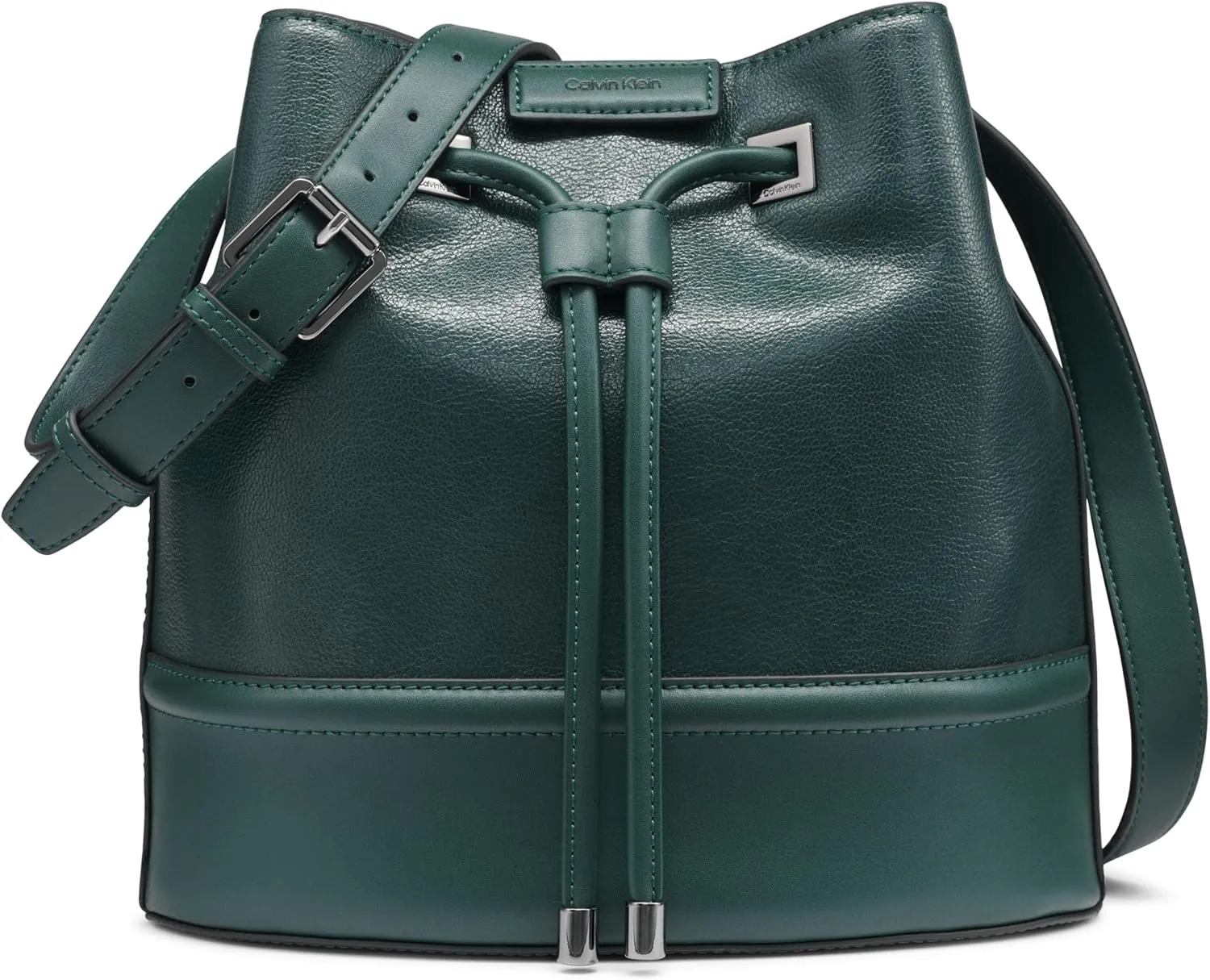 Calvin Klein Women's Ash Crossbody Bag – Vegan Leather, Monogram, 2 Pockets
