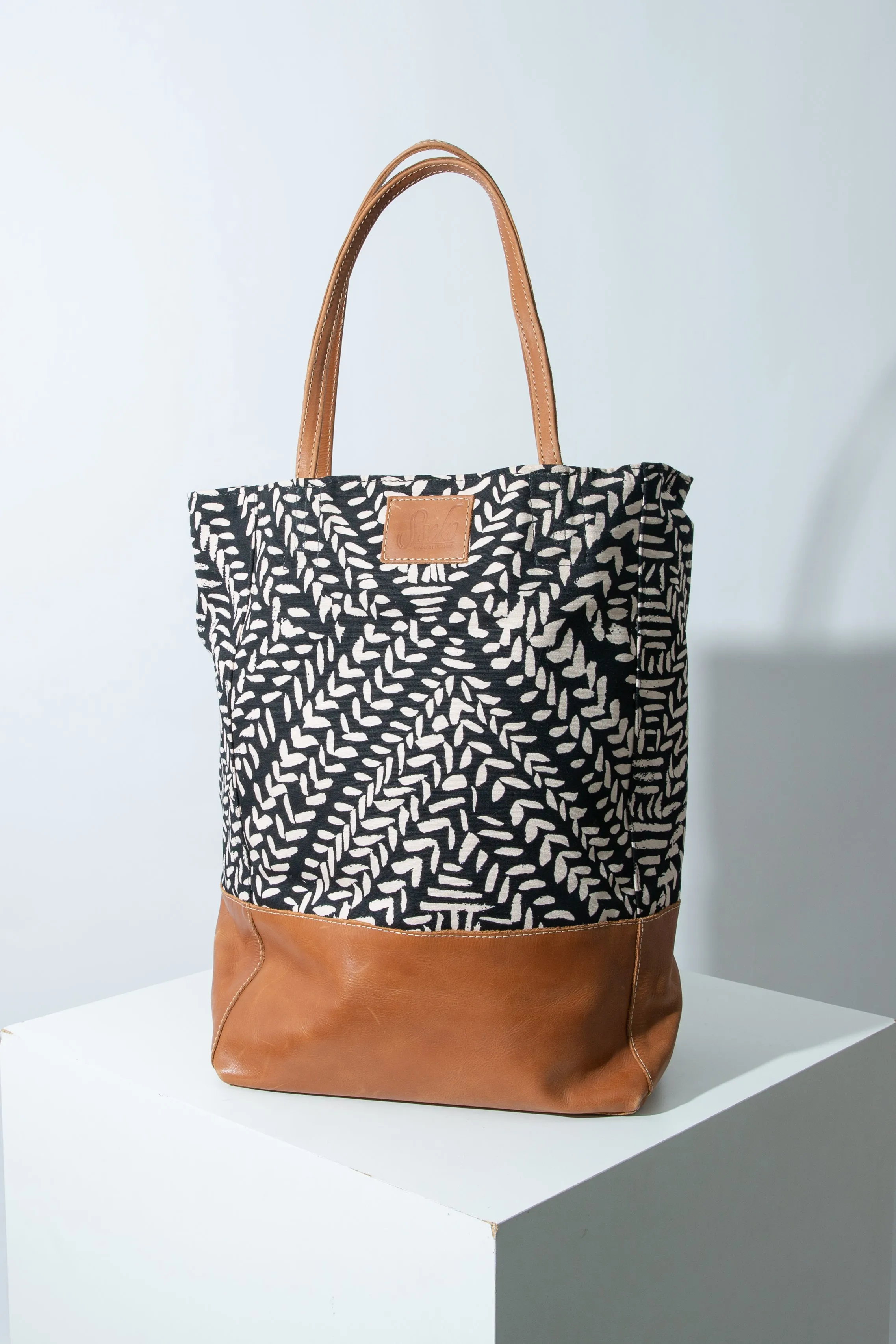Canvas Bucket Bag, Kawa