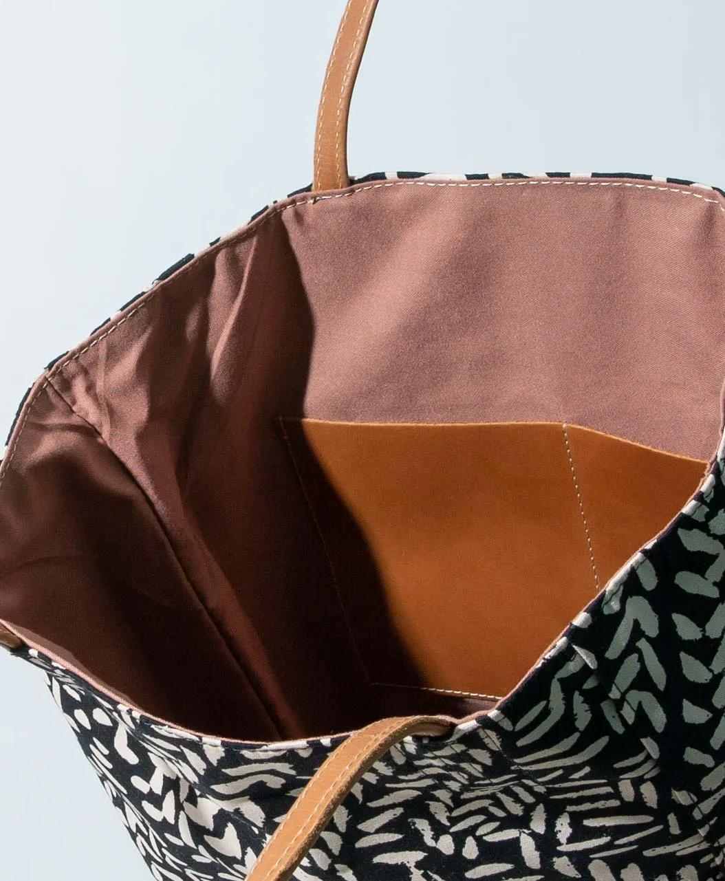 Canvas Bucket Bag, Kawa