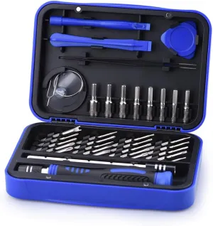 CAPART Drone Repair Tools Kit for DJI Mini 4/3 Pro Mavic 3 2 Air 2 2S Avata FPV Drone, Precision Screwdriver Set for Laptops Camera Watches Eyeglass (36 in 1)