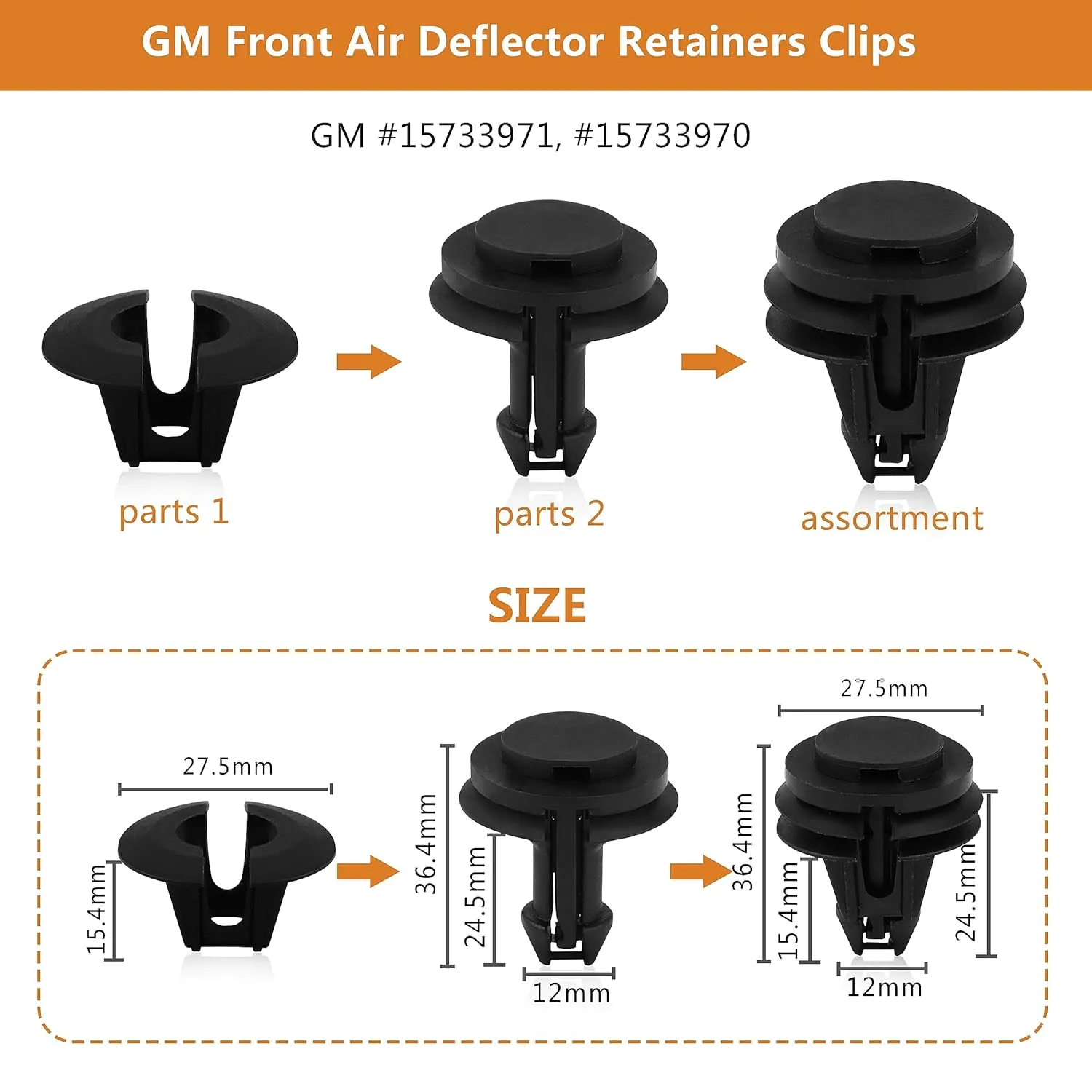 Car Clips Bumper Clips Shield Retainer Clips Plastic Rivets 1050PCS Automotive Push Pins Assortment Xmas Tree Fasteners Kit Most Common Sizes Auto Body with Removers for Ford Honda Chrysler GM