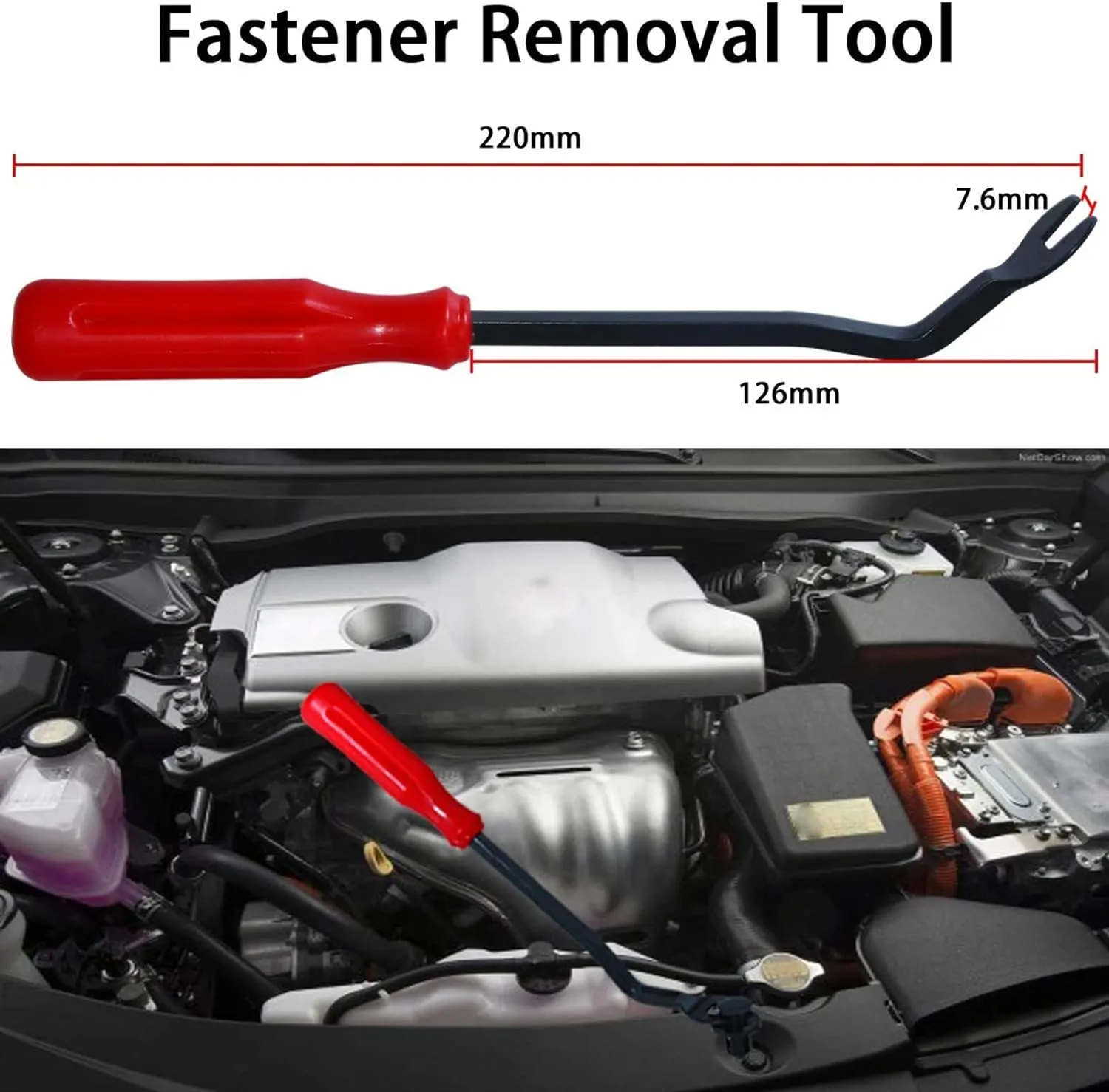 Car Retainer Clips Body Clips Automotive Plastic Rivets 851PCS Metal Screw Auto Fastener Push Pin Kit Set Panel Clips with Fastener Remover for GM Ford Toyota Honda Chrysler Acura