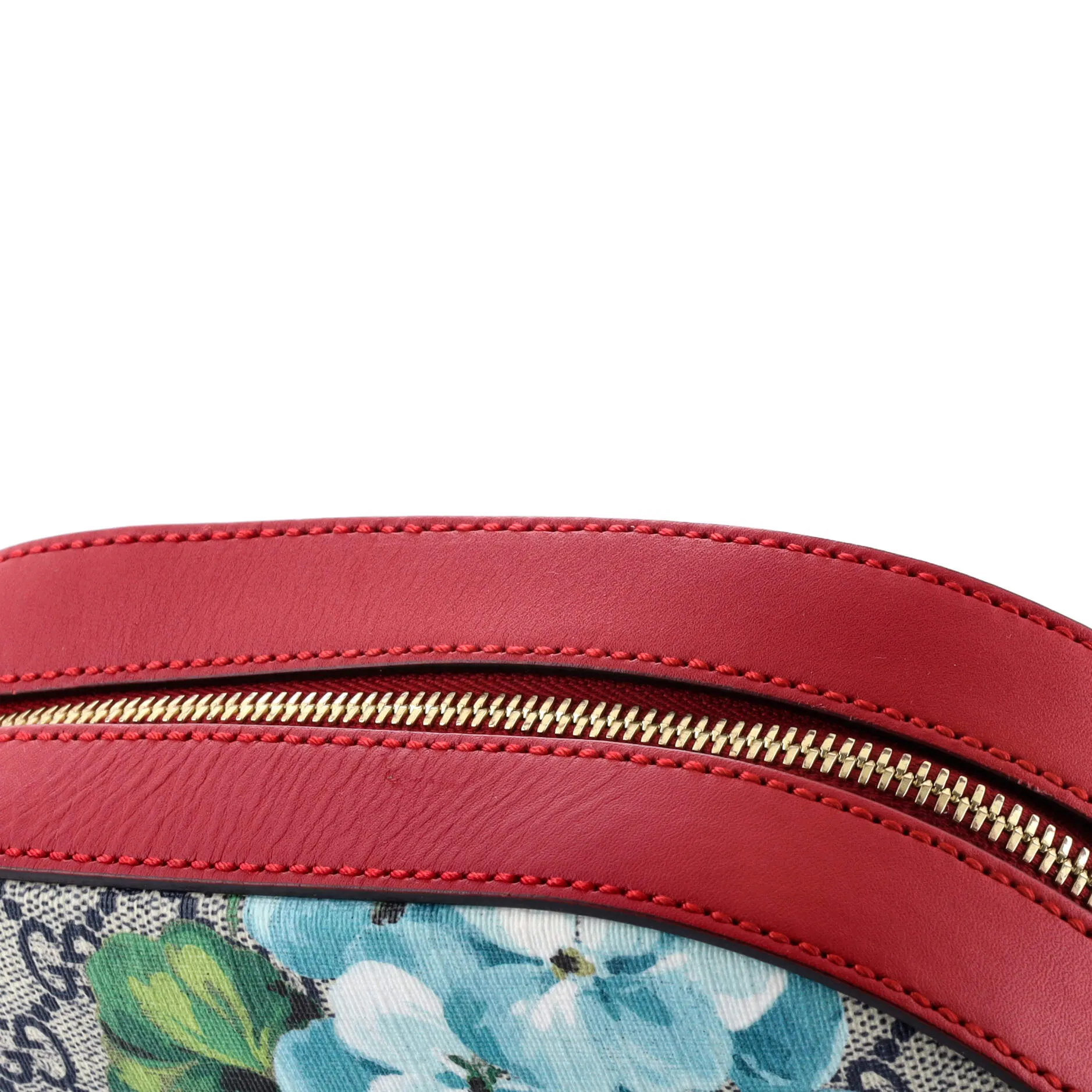 Chain Crossbody Bag Blooms Print GG Coated Canvas Mini