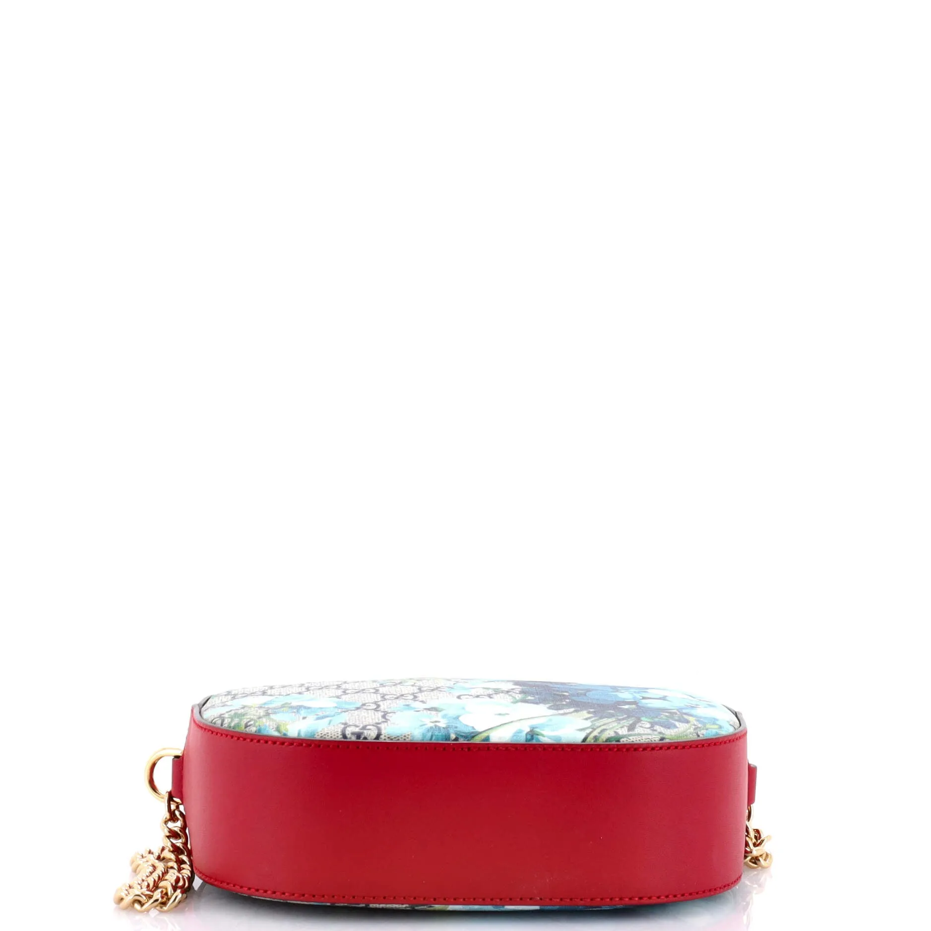 Chain Crossbody Bag Blooms Print GG Coated Canvas Mini