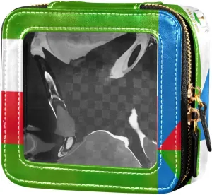 CHIFIGNO Equatorial Guinea Flag National Bags for Makeup, Cosmetic Bag for Traveling, Toiletry Bags for Traveling Women