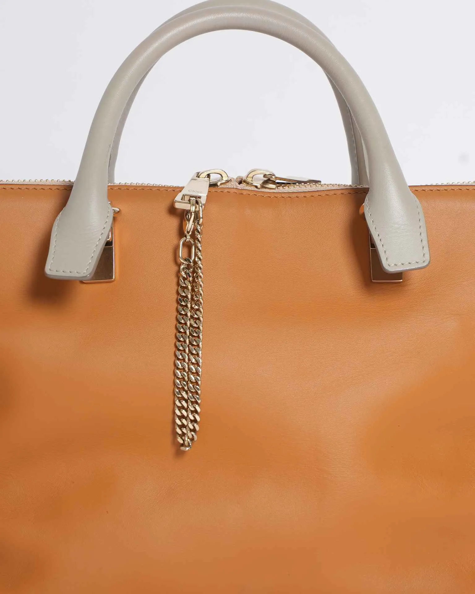 Chloe Leather Handbag In Brown