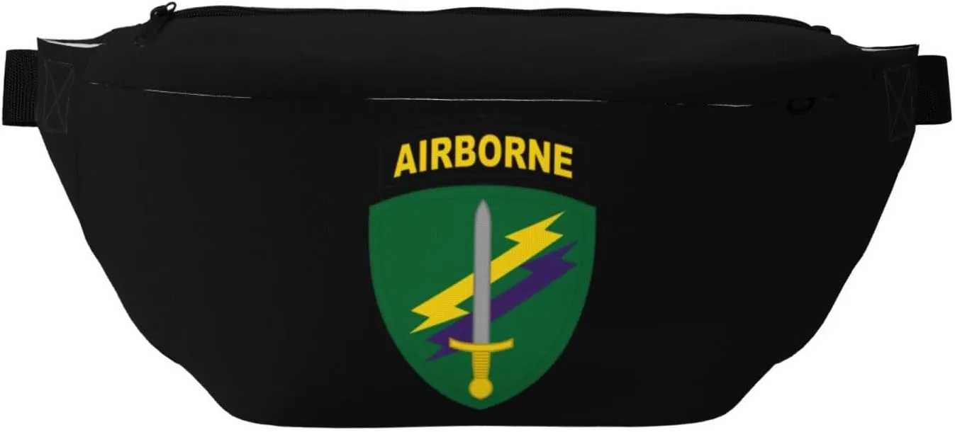 Civil Affairs And Psychological Special Operations Waist Pack Crossbody Fanny Pack Large Waist Bag Men Women Belt Bag For Running Walking Traveling
