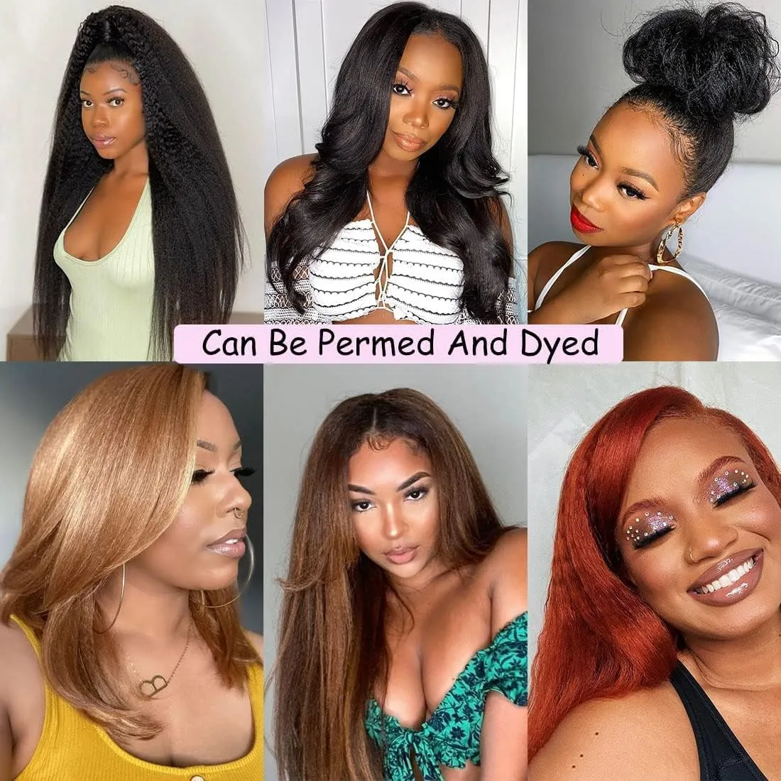Clip in Hair Extensions Straight 100% Unprocessed Human Human Hair Full Head Yaki Thick End 8 Pieces/Lot 125g with 18 Clips (14", Straight)