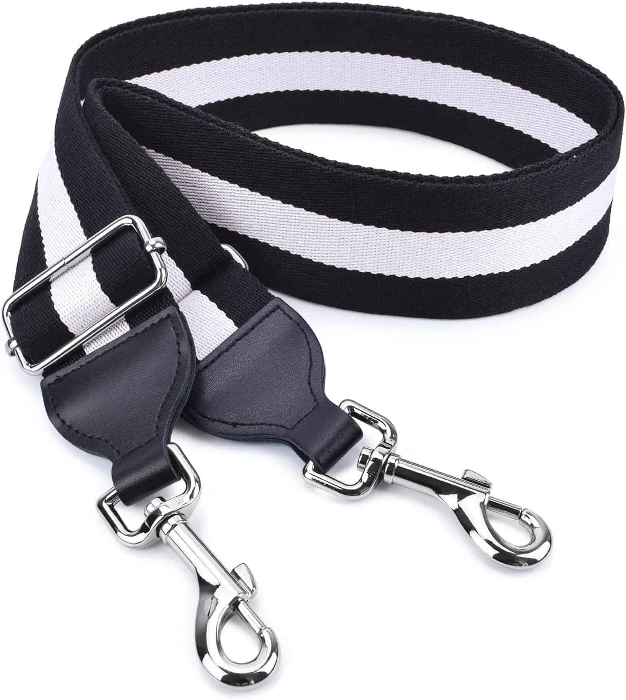 CLOUDMUSIC Handbag Strap Replacement Crossbody Strap Purse Strap With Silver Clips For Women Girls