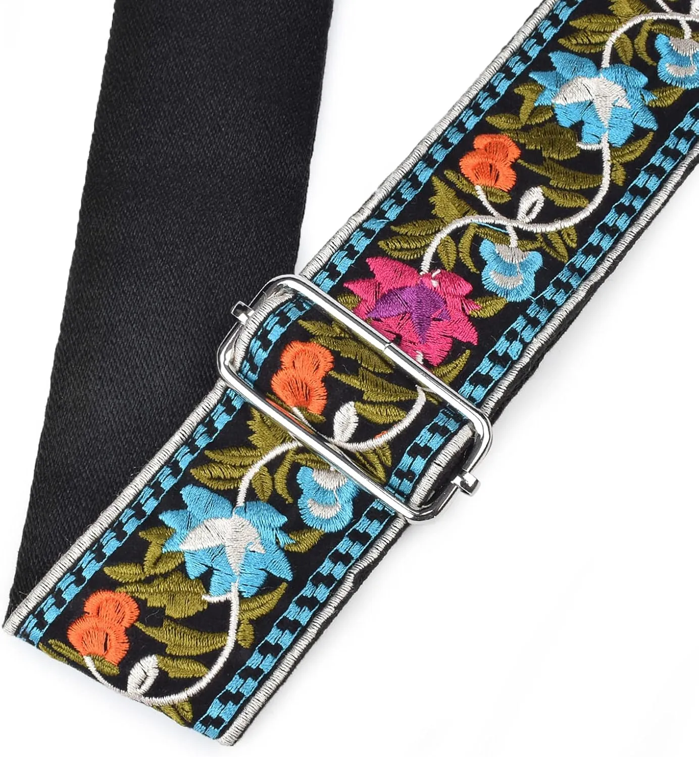 CLOUDMUSIC Handbag Strap Replacement Crossbody Strap Purse Strap With Silver Clips For Women Girls