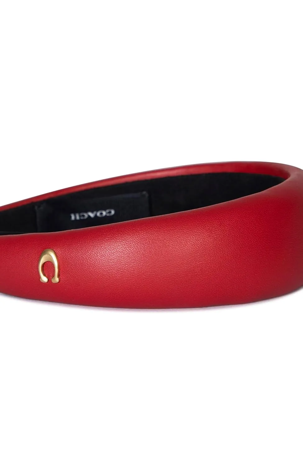 Coach Leather Headband