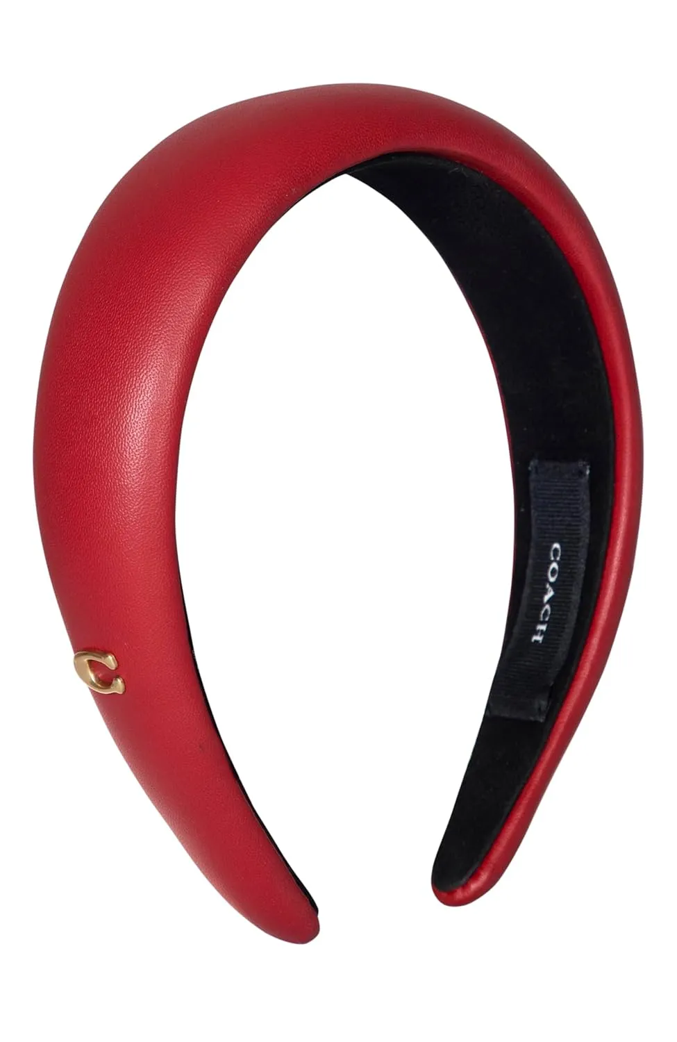 Coach Leather Headband