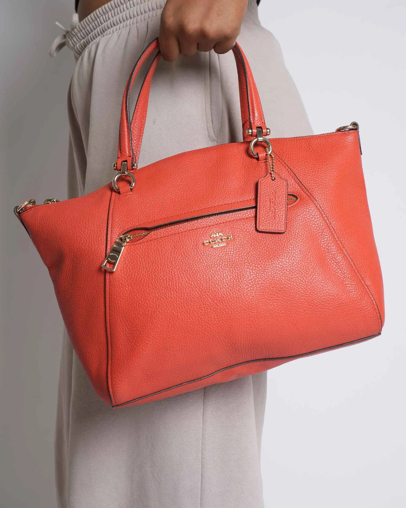 Coach Prairie Satchel in Red