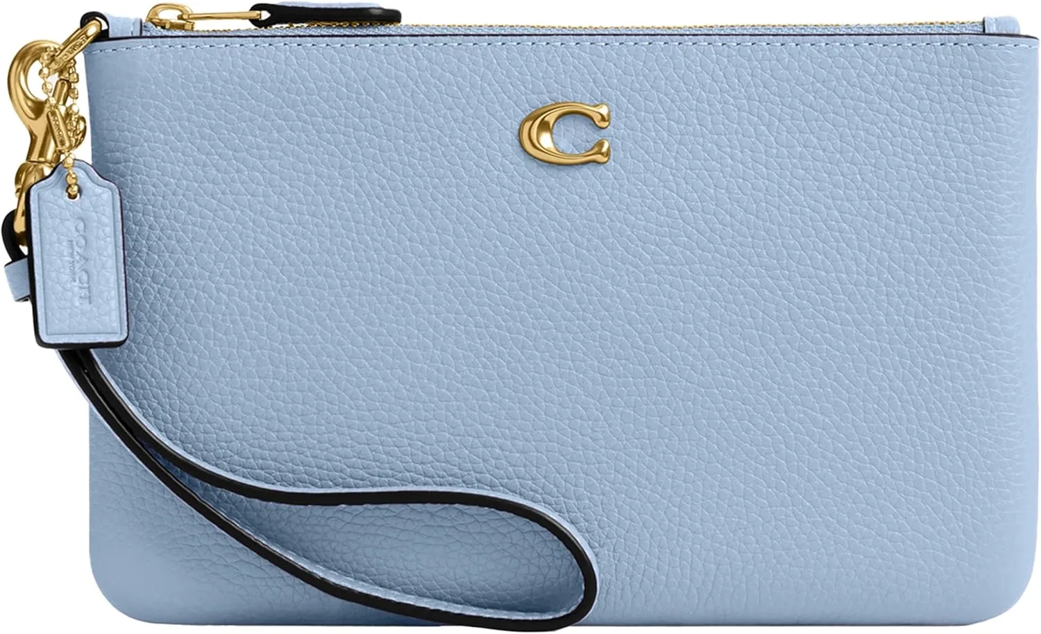 Coach Small Wristlet, B4/Bluebell