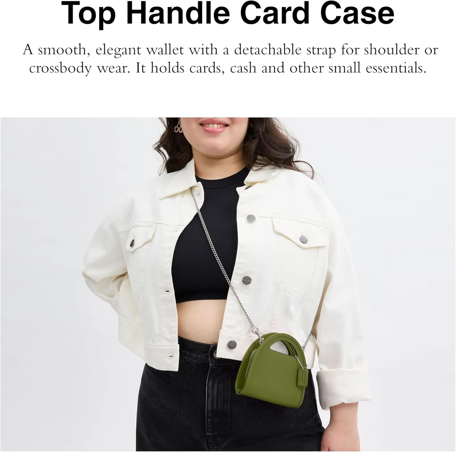 Coach Women's Top Handle Card Case