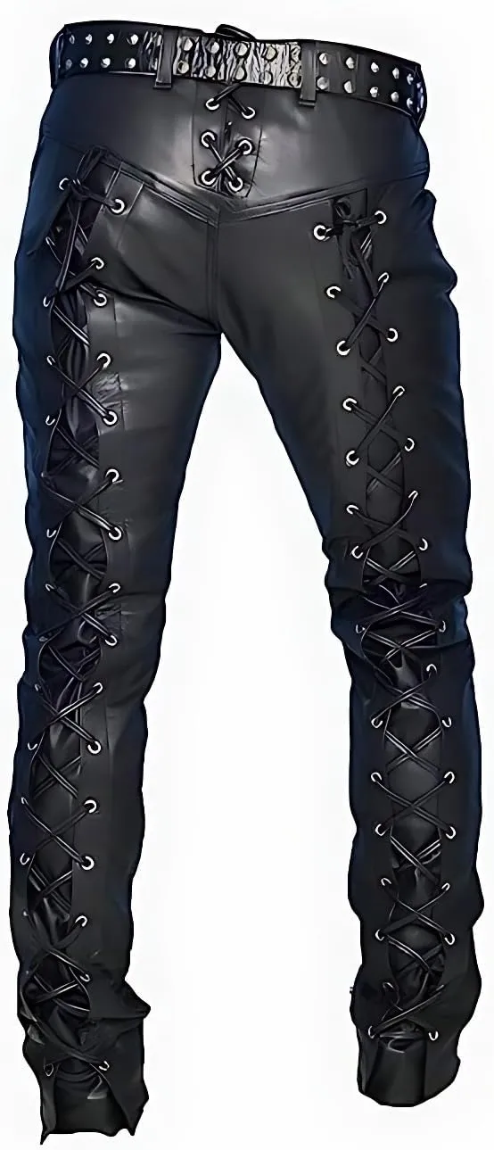 Cowboy Western Traditional Native American Pant for Men Casual Classic Breeches Fashion