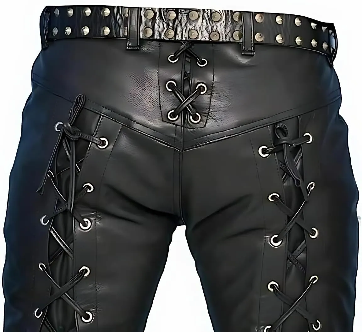 Cowboy Western Traditional Native American Pant for Men Casual Classic Breeches Fashion
