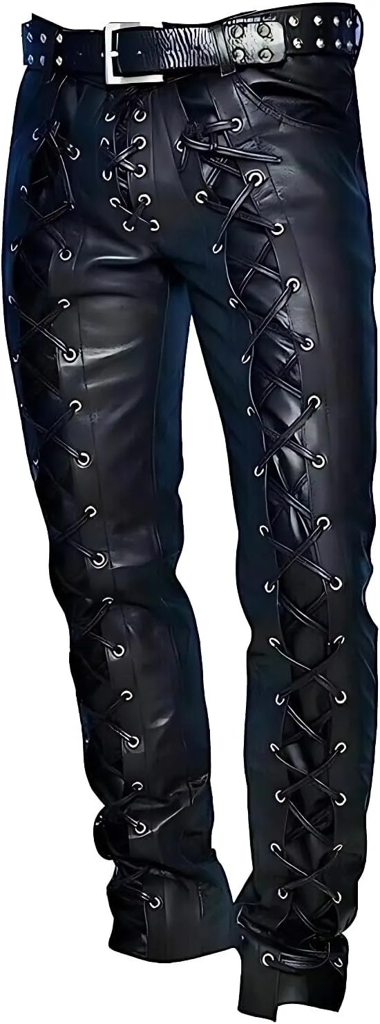 Cowboy Western Traditional Native American Pant for Men Casual Classic Breeches Fashion