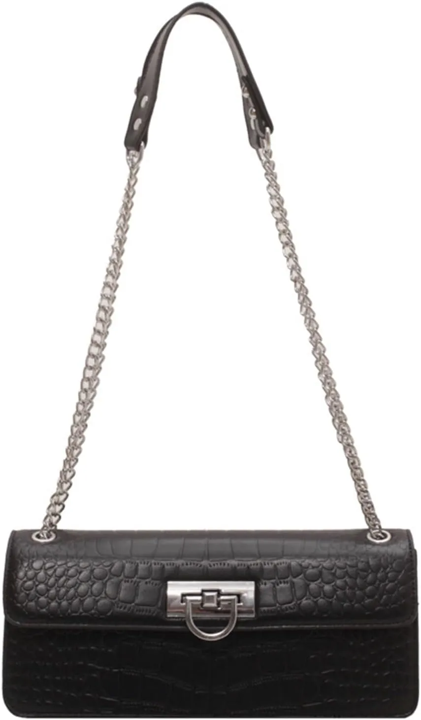 cross-body bag Crocodile Print Chain Shoulder Crossbody Bag