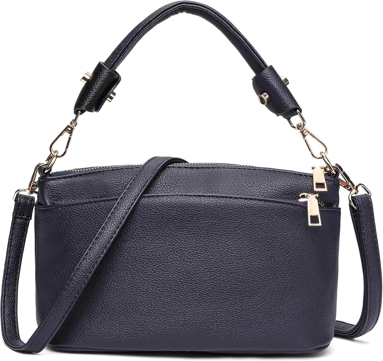 Crossbody Bag for Women, Vegan Leather Top Handle Handbags Small Shoulder Purse