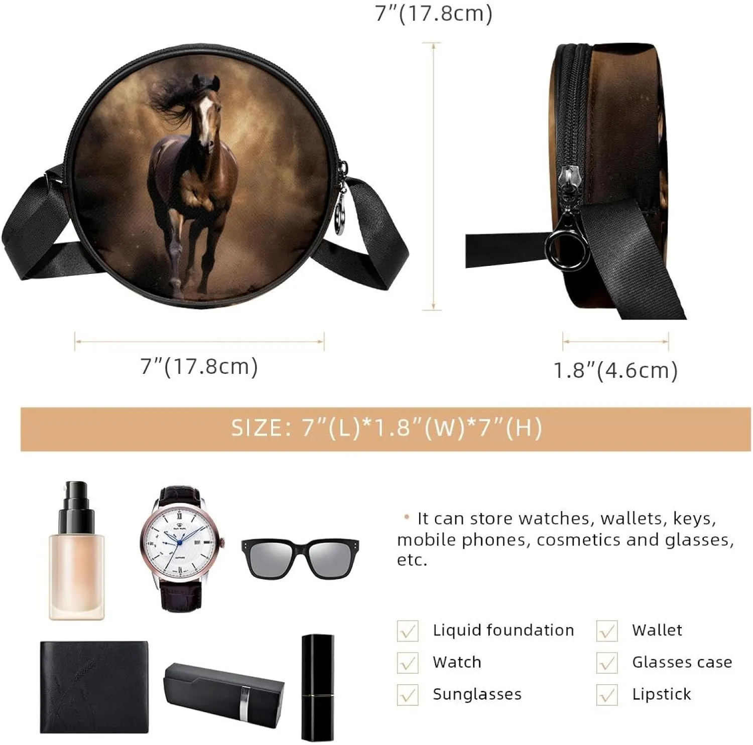 Crossbody Bags for Women,Crossbody Bag Men,Small Sling Bag,Crossbody Purse