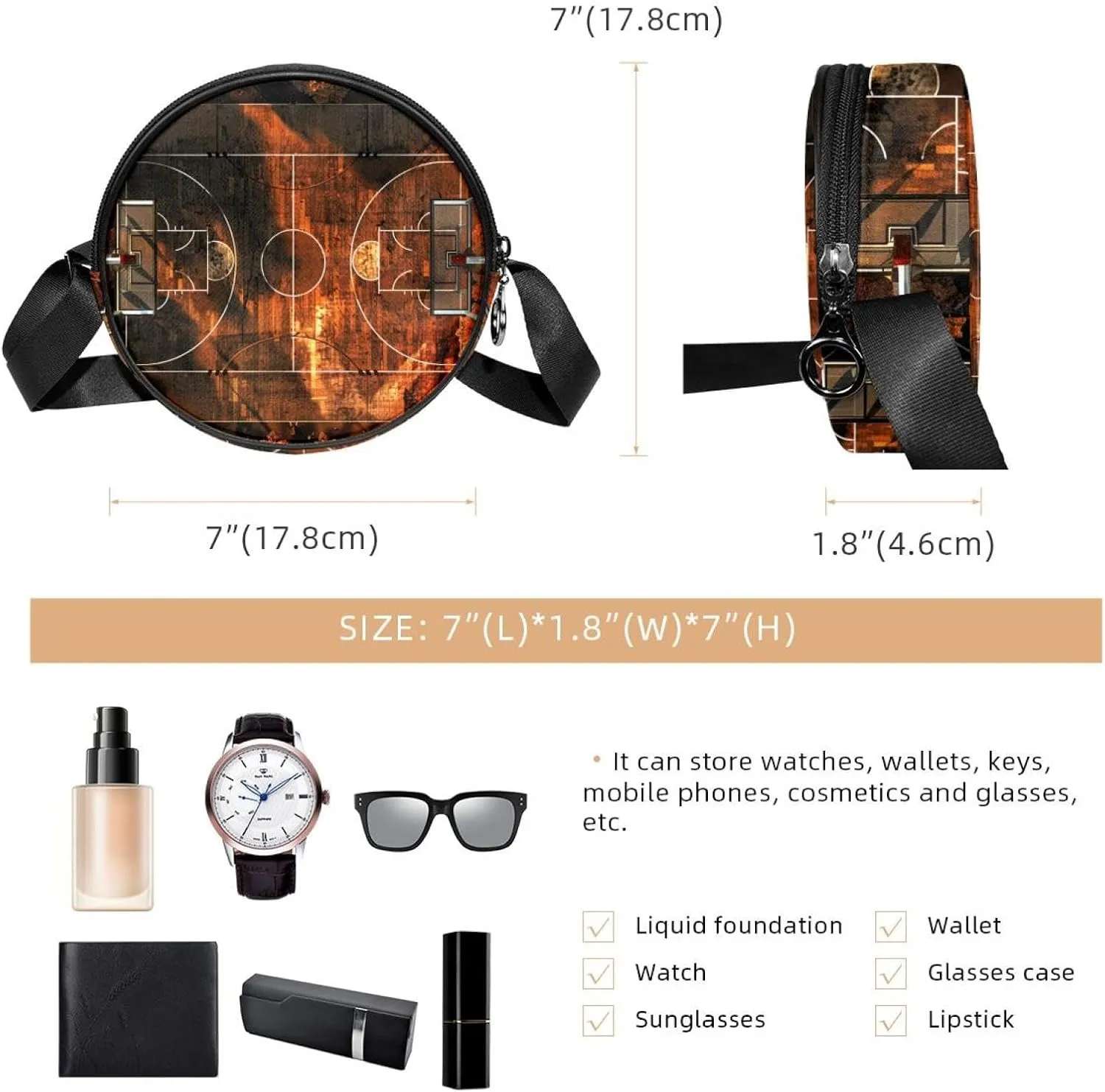 Crossbody Bags for Women,Crossbody Bag Men,Small Sling Bag,Crossbody Purse