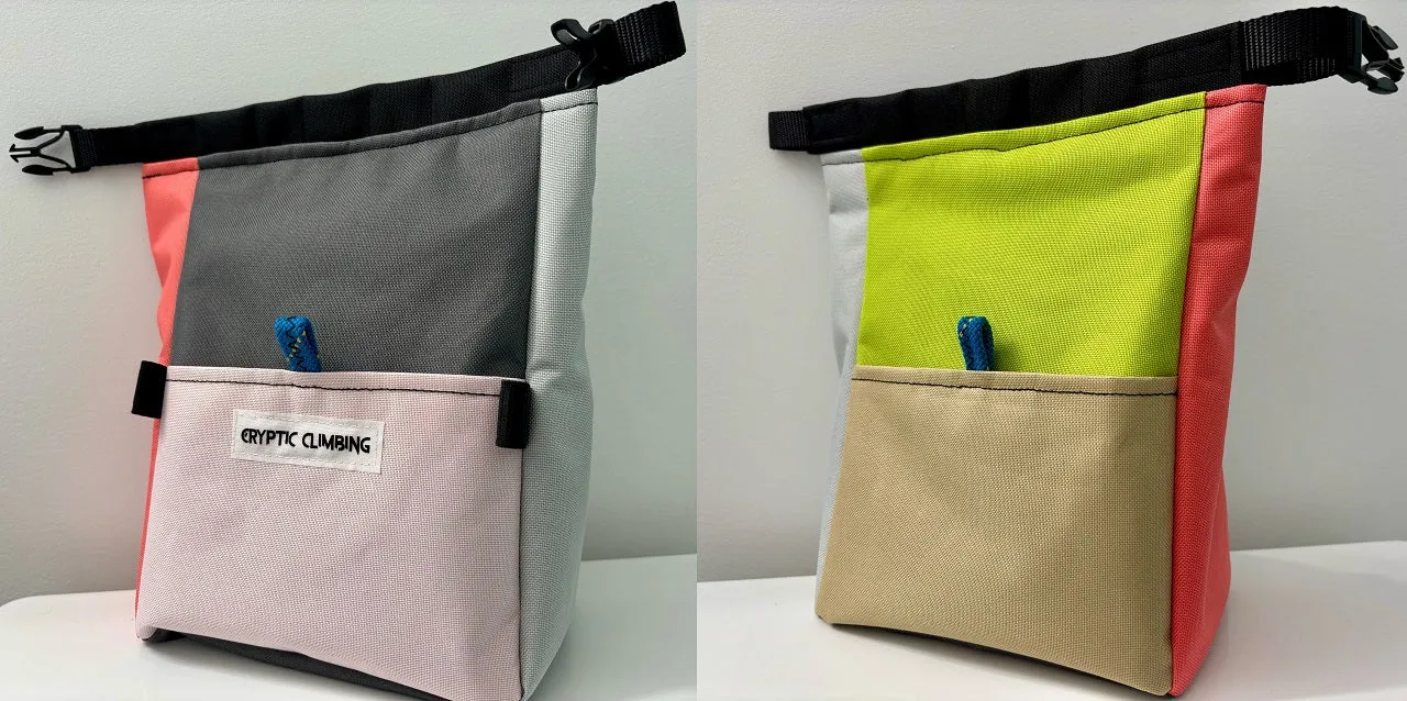 Cryptic Climbing Chalk Buckets (Magnetic Closing)