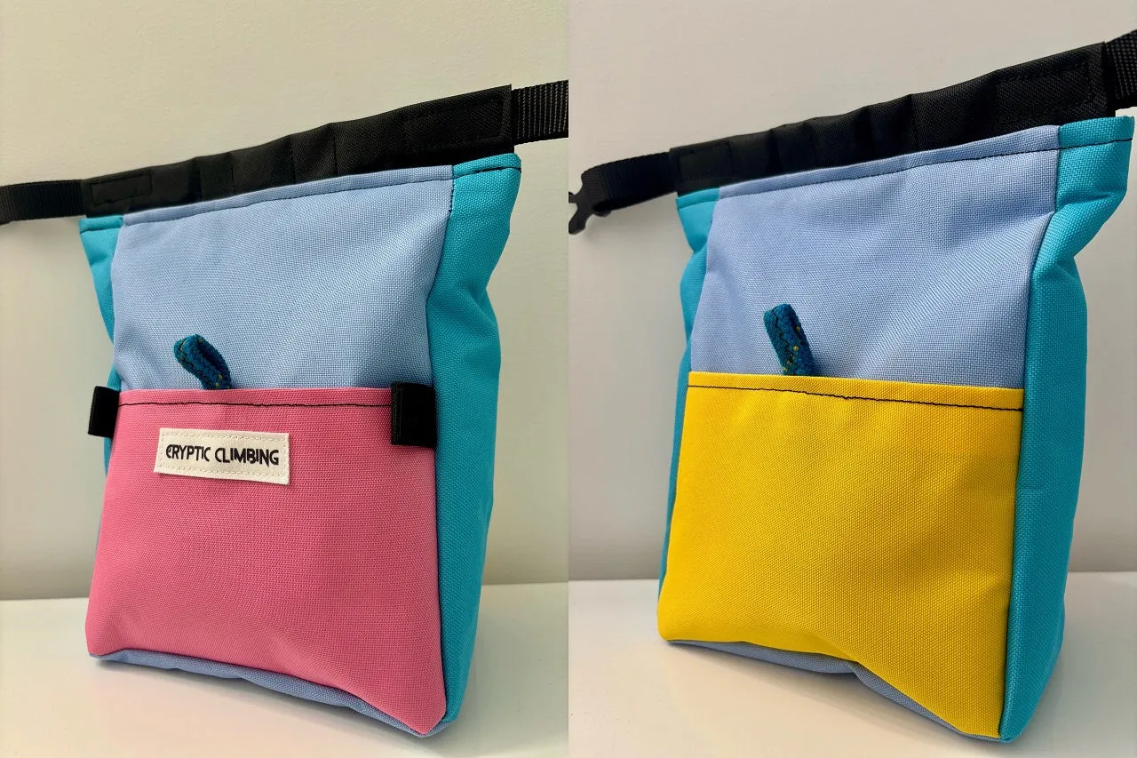 Cryptic Climbing Chalk Buckets (Magnetic Closing)
