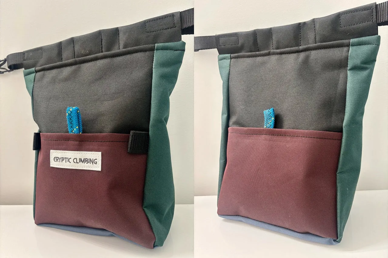 Cryptic Climbing Chalk Buckets (Magnetic Closing)