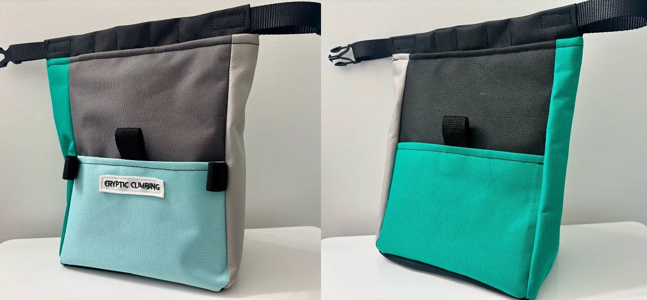 Cryptic Climbing Chalk Buckets (Magnetic Closing)
