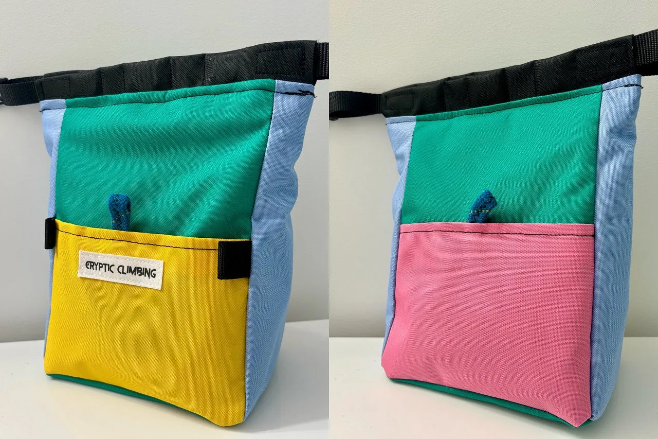 Cryptic Climbing Chalk Buckets (Magnetic Closing)
