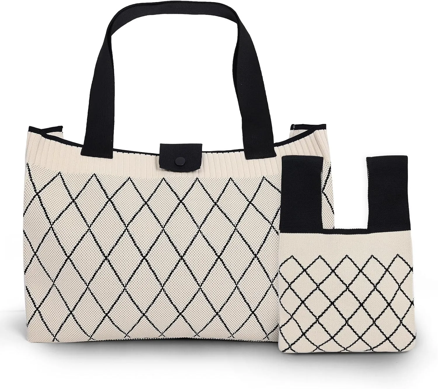 Cute Crochet Tote Bags, 2PCS Small Women's Gift
