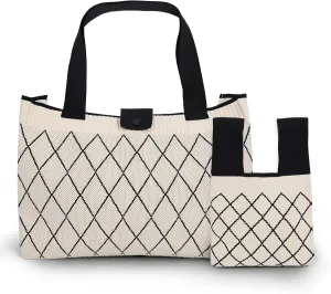 Cute Crochet Tote Bags, 2PCS Small Women's Gift