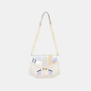 David Jones Geometric Print Crossbody Bag