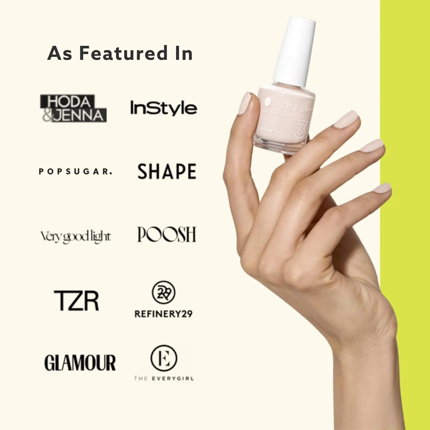 Dazzle Dry Mini Kit 4 Step System - C.E.O., A deep wine red full coverage cream. (5 Piece Kit / 5 Manicures)