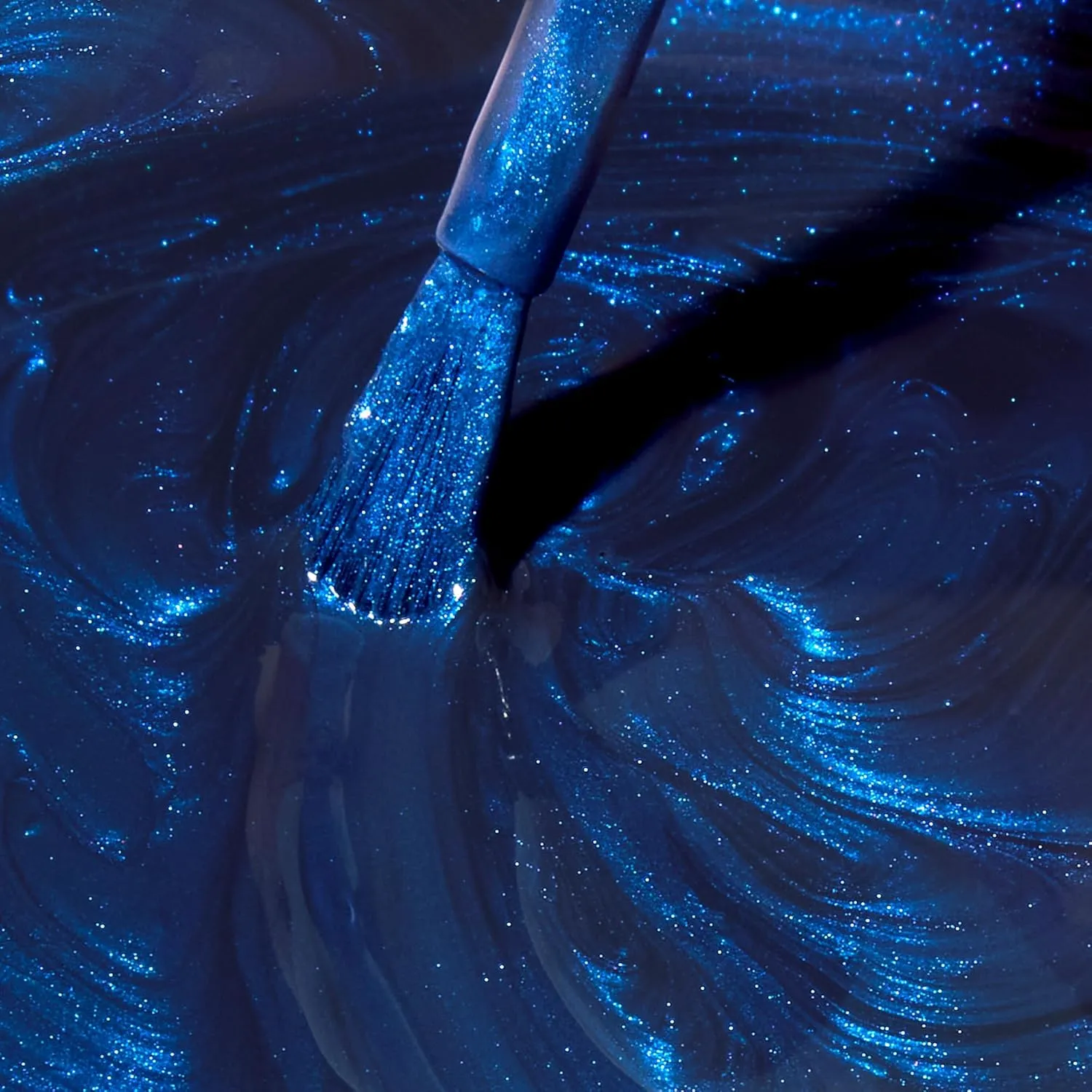 Dazzle Dry Mini Kit 4 Step System - Fashion Week - A midnight blue with a purple shift. Semi-sheer shimmer. (5 Piece Kit / 5 Manicures)