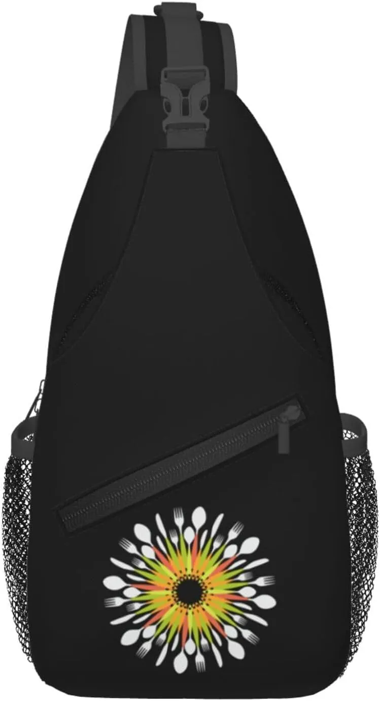 Decoration Crossbody Bags For Women Men Chest Backpack Gym Shoulder Bag Travel Outdoor Sports Casual Crossbody Bags